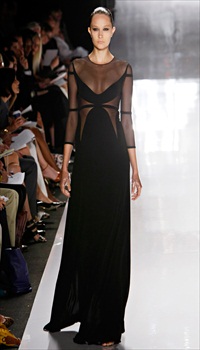 Bianca L at Chado Ralph Rucci Spring/Summer 2012