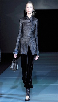 Charlotte D at Giorgio Armani Fall/Winter 2011