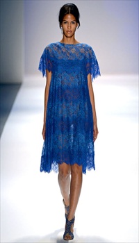 Cris at Tadashi Shoji Spring/Summer 2013