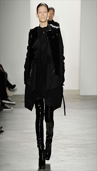 Emilia at Rad Hourani Fall/Winter 2010