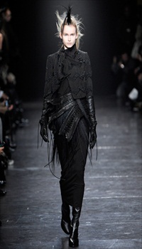 Karo at Ann Demeulemeester Fall/Winter 2011