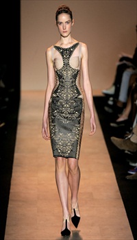 Laura McCone at Herve Leger by Max Azria Spring/Summer 2011