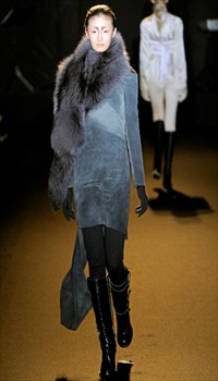 Lily J at AF Vandevorst Fall/Winter 2011