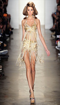 Mariya Melnyk at Jeremy Scott Spring/Summer 2012