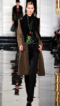 Maryna at Ralph Lauren Fall/Winter 2011