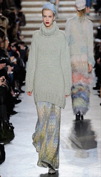 Merethe at Missoni Fall/Winter 2011