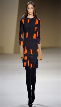 Olga C at Akris Fall/Winter 2012