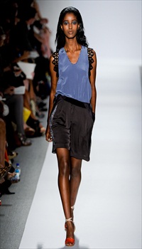 Senait at Rebecca Taylor Spring/Summer 2012