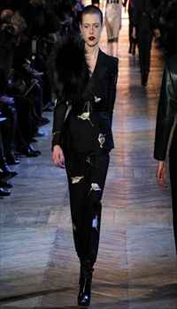 Sojourner at Yves Saint Laurent Fall/Winter 2012