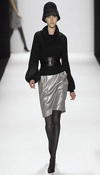 Tanya P at Carmen Marc Valvo Fall/Winter 2007