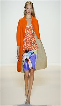 Tasha F at Lela Rose Spring/Summer 2012