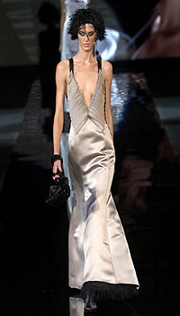 Cathrine at Giorgio Armani Fall/Winter 2004