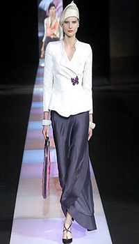 Rasa at Giorgio Armani Spring/Summer 2005