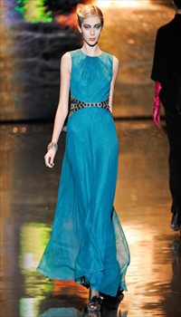 Yasmina at Badgley Mischka Fall/Winter 2011